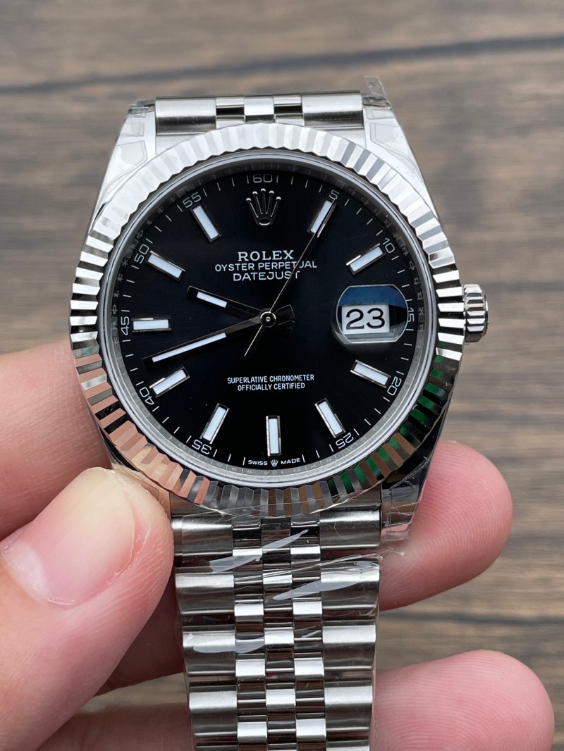 Replica Rolex Watch 5A Quality V2 Version 3235 Clone Movement 904L Steel 1：1 41mm VS Factory Datejust Watch