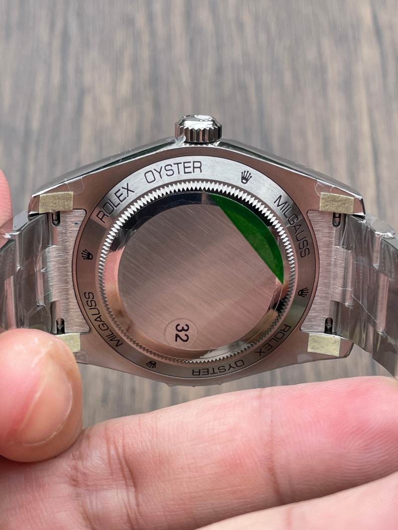 Replica Rolex Watch 5A Quality 3230 Clone Movement 904L Steel Milgauss 1：1 40mm VS Factory Milgauss Watch