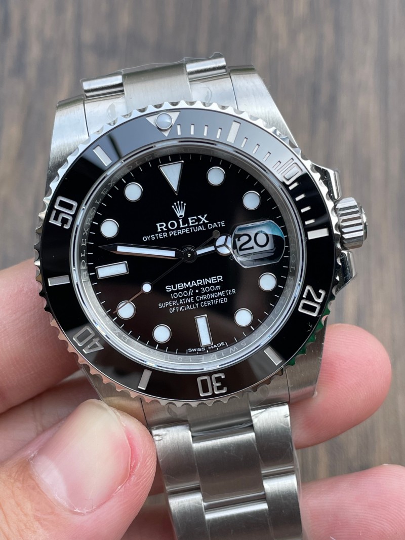 Replica Rolex Watch 3135 Movement 5A Quality 904L Steel Sapphire Glass VS Factory 40mm Submariner Watch