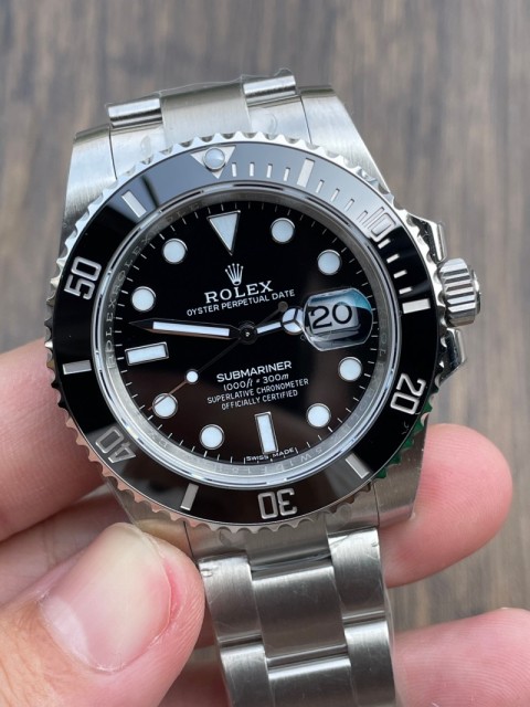 Replica Rolex  Watch 3135 Movement 5A Quality 904L Steel Sapphire Glass vs Factory 41mm Submariner Watch