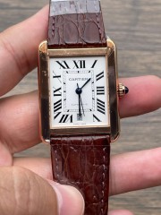 Replica Cartier Watch 5A Super Clone Quality Swiss Quartz Movement 35*26 mm Tank Watch