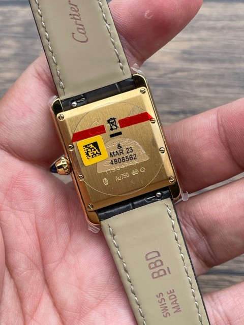 Replica Cartier Watch 5A Super Clone Quality Best 1：1 Swiss Quartz Movement 35*26 mm Tank Watch