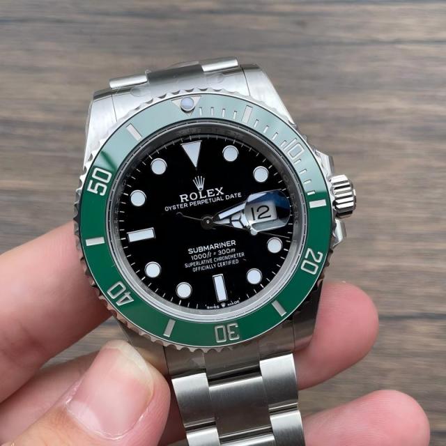 Replica Rolex Watch 3235 Movement 5A Quality 904L Steel Sapphire Glass VS Factory 41mm Submariner Starbucks Watch
