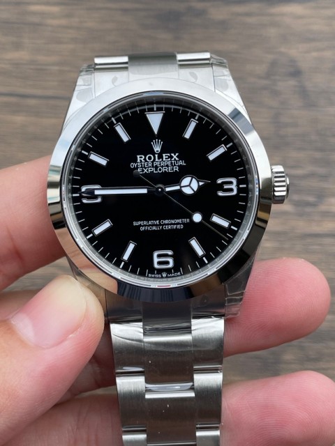 Replica Rolex Watch 5A Super Clone Quality 3230 Movement 904L Steel 40mm VS Factory Explorer Watch
