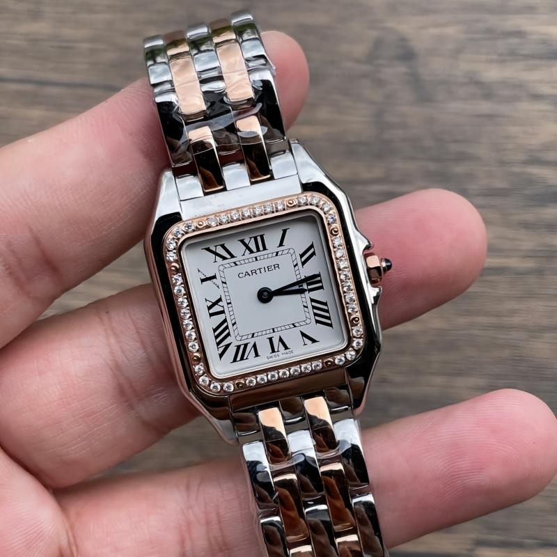 Replica Cartier Watch 5A Quality Swiss Quartz Movement 27mm PANTHERE DE CARTIER Watch