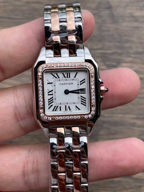 Replica Cartier Watch 5A Quality Swiss Quartz Movement 27mm PANTHERE DE CARTIER Watch