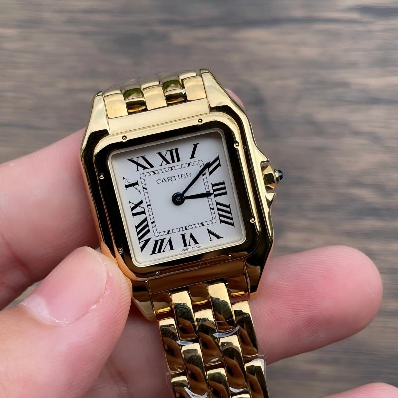 Replica Cartier Watch 5A Quality Swiss Quartz Movement 27mm PANTHERE DE CARTIER Watch