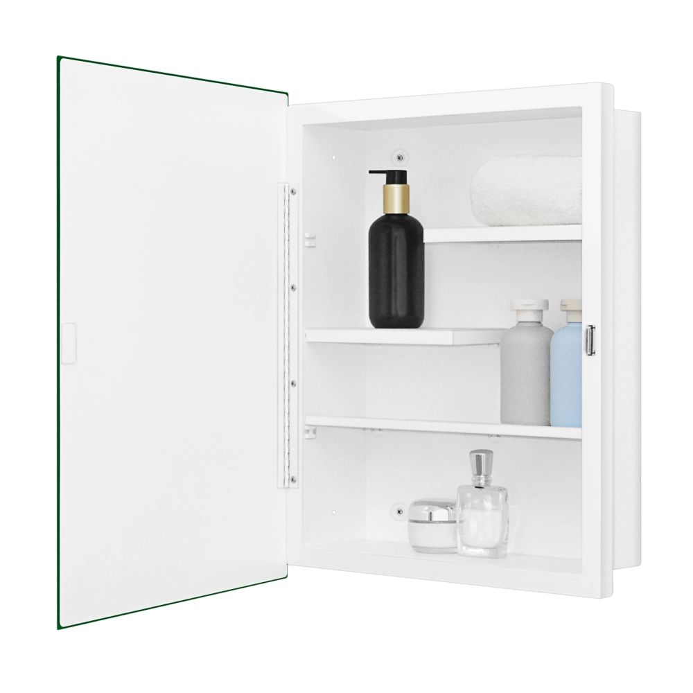 White Recessed Medicine Cabinetnull