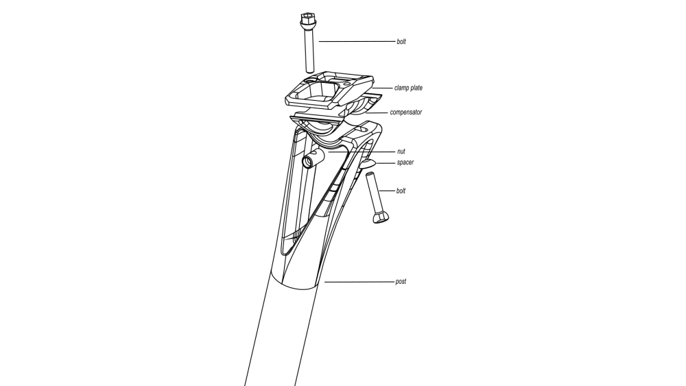 Deep-V seatpost