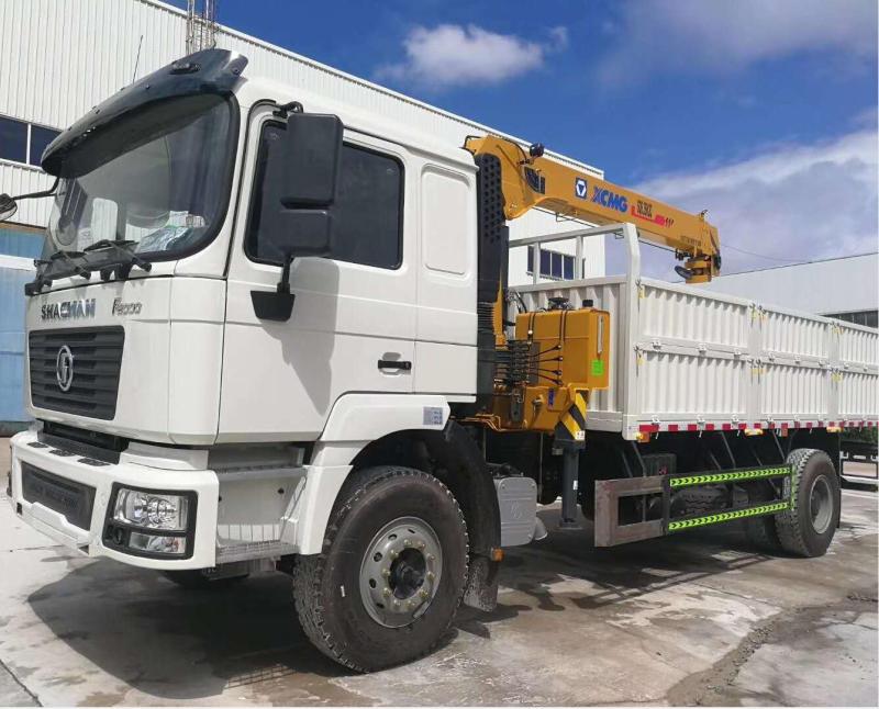 SHACMAN 4X2 TRUCK MOUNTED CRANE, 6T