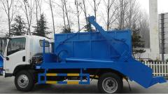SHACMAN 4X2 SWING ARM GARBAGE TRUCK