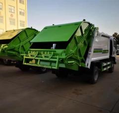 SHACMAN 4X2 COMPRESSED GARBAGE TRUCK, 5M3