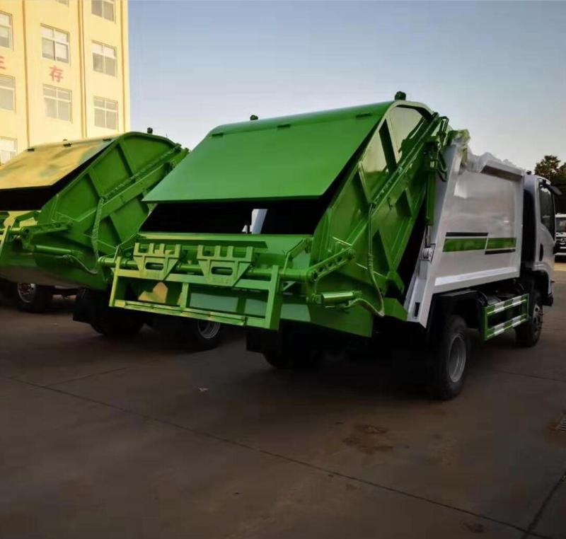 SHACMAN 4X2 COMPRESSED GARBAGE TRUCK, 5M3