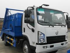 SHACMAN 4X2 SWING ARM GARBAGE TRUCK