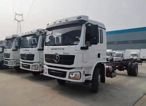 4X2 SHACMAN L3000 cargo truck chassis, stocked