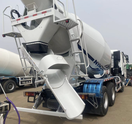 SHACMAN F2000 6X4 Concrete Mixer Truck, 8m3 / 9m3 , Algeria