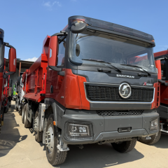 Shacman X5000 8X4 Dump truck, Cummins engine, for PERU