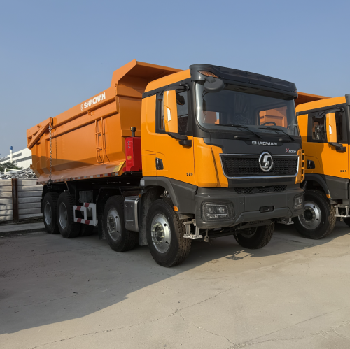 Shacman X5000 8X4 Dump truck, Cummins engine, for PERU