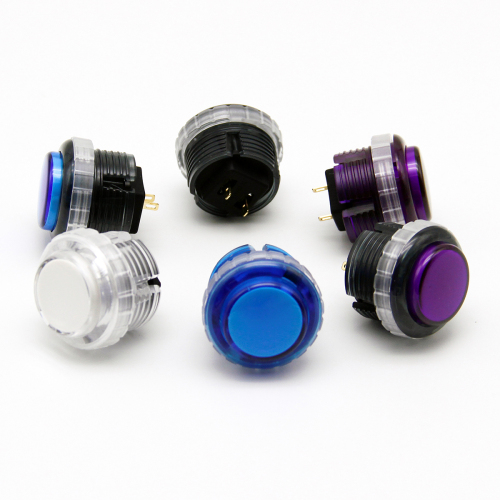 QANBA Gravity LX Clear 30mm Mechanical Pushbutton switch Arcade buttons