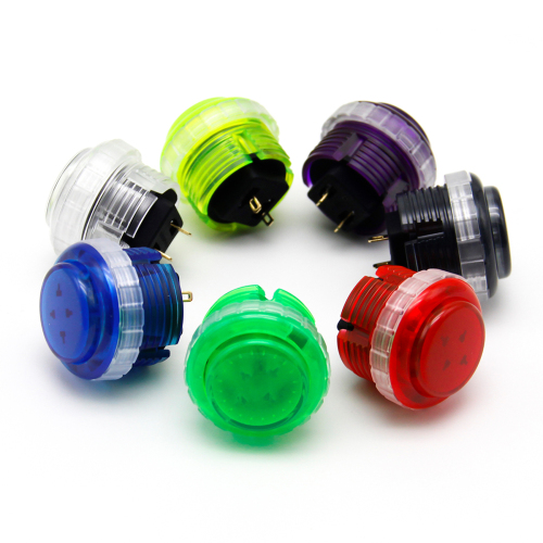 QANBA Gravity LX Clear 30mm Mechanical Pushbutton switch Arcade buttons