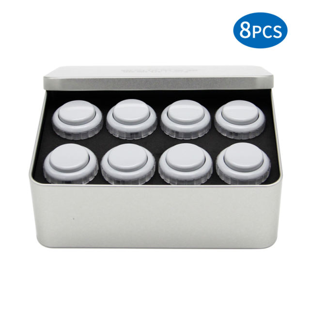 QANBA Gravity Clear 30mm Mechanical Pushbutton switch  Button【8 pieces in box】