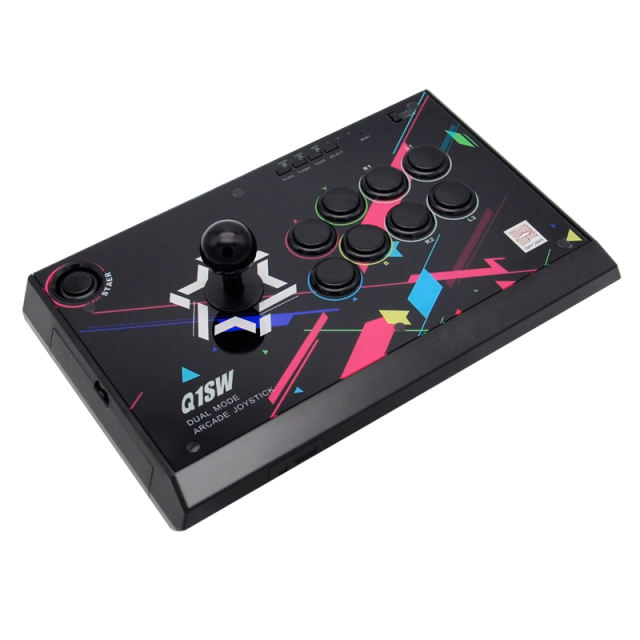 QANBA Q1SW BLACK 2.4G Wireless PC/Android/X-Input/D-Input/Mac Arcade Stick (Fighting Stick)