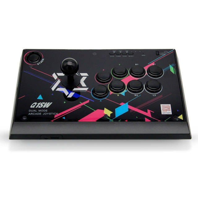 QANBA Q1SW BLACK 2.4G Wireless PC/Android/X-Input/D-Input/Mac Arcade Stick (Fighting Stick)