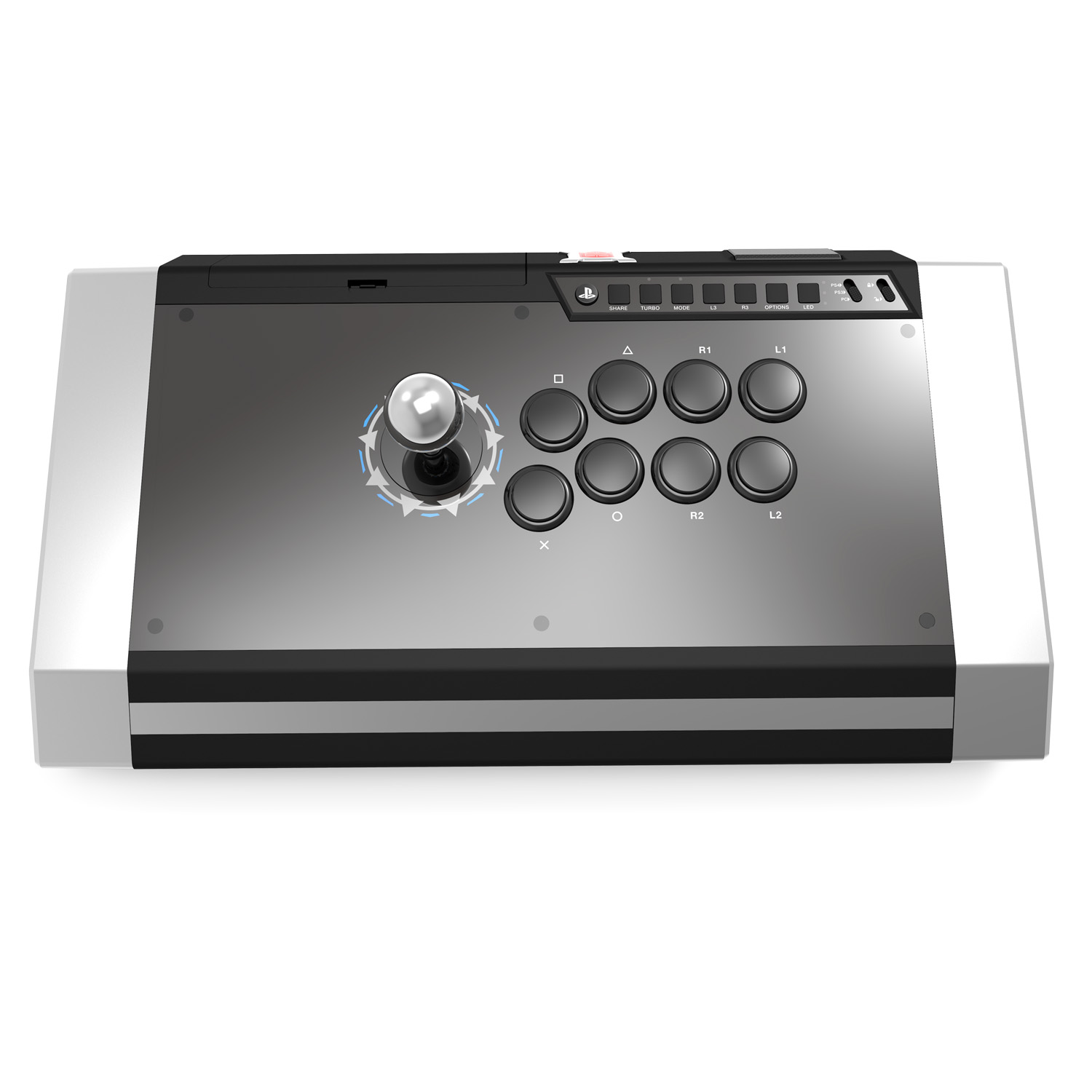 Qanba Obsidian/ Transparent acrylic panel