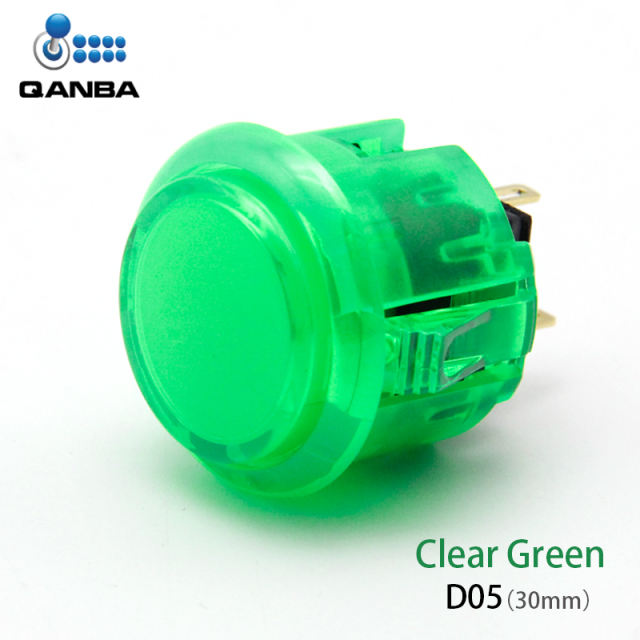 QANBA Gravity KS Mechanical Shafts Silent Pushbutton 30mm 24mm Snap-In Button