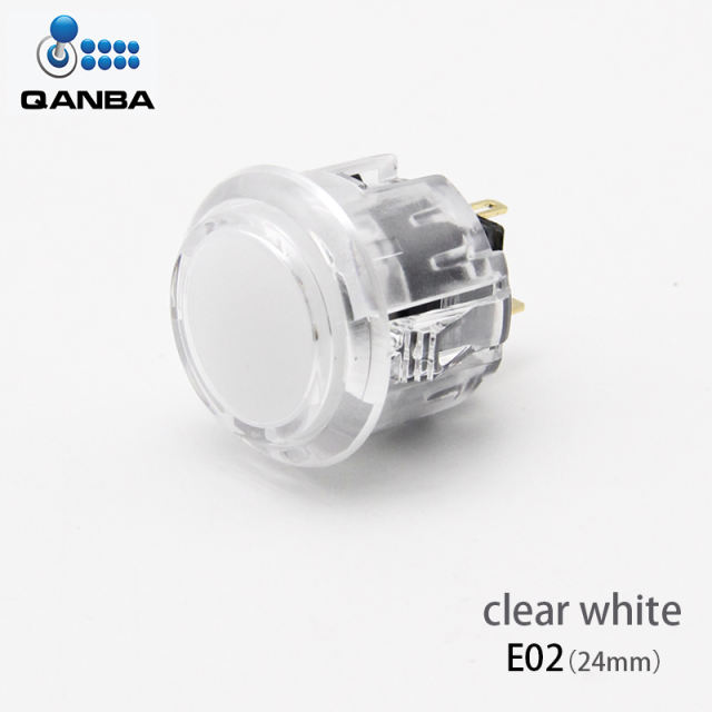 QANBA Gravity KS Mechanical Shafts Silent Pushbutton 30mm 24mm Snap-In Button