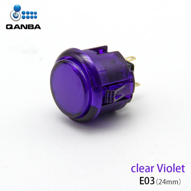 QANBA Gravity KS Mechanical Shafts Silent Pushbutton 30mm 24mm Snap-In Button