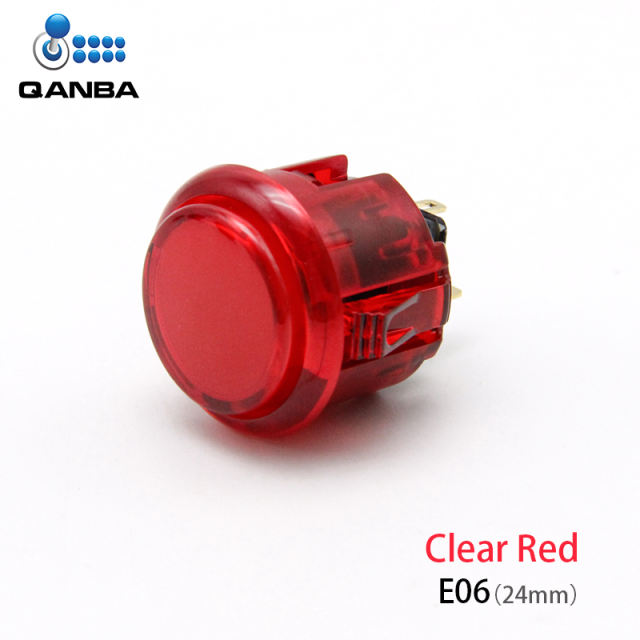 QANBA Gravity KS Mechanical Shafts Silent Pushbutton 30mm 24mm Snap-In Button