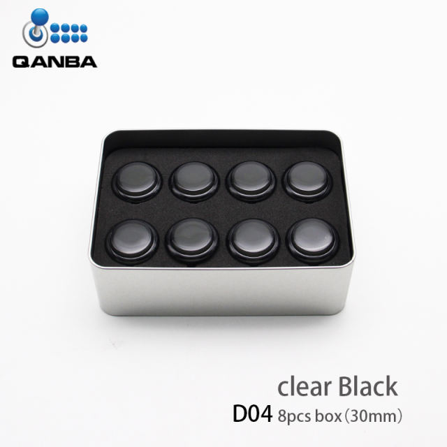 QANBA Gravity KS Mechanical Shafts Silent Pushbutton 30mm 24mm Snap-In (Boxed）