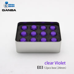 Clear Violet E03(12 pcs）