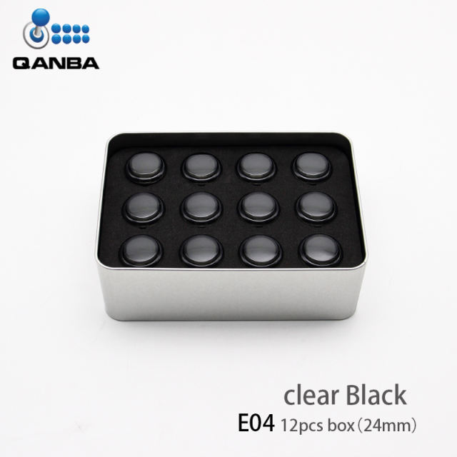 QANBA Gravity KS Mechanical Shafts Silent Pushbutton 30mm 24mm Snap-In (Boxed）