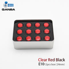 Clear Red Black E10(12 pcs）