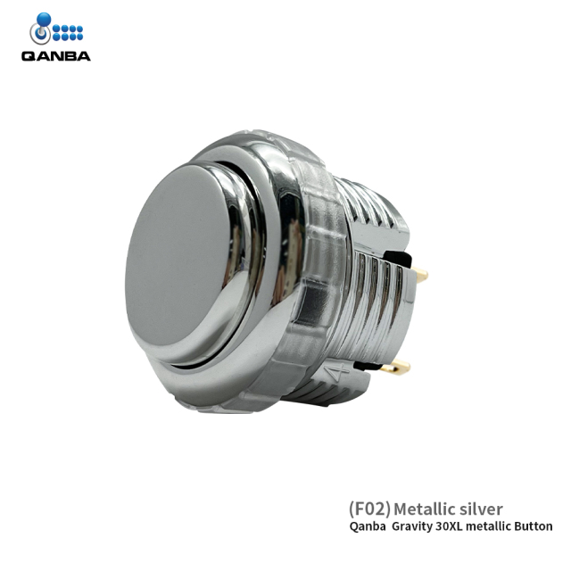 QANBA Gravity LX Metallic color 30mm Mechanical shaft  Arcade buttons