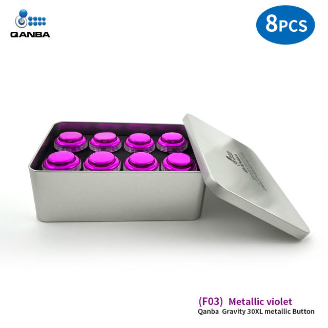 QANBA Gravity metallic color 30mm Mechanical shaft Pushbutton