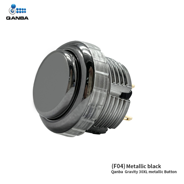 QANBA Gravity LX Metallic color 30mm Mechanical shaft  Arcade buttons