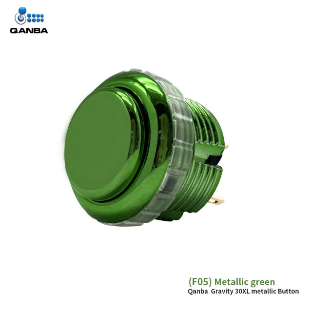 QANBA Gravity LX Metallic color 30mm Mechanical shaft  Arcade buttons