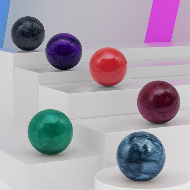 Qanba Resin Agate Joystick Ball Top Handle Arcade Fighting Game DIY Parts Replacement
