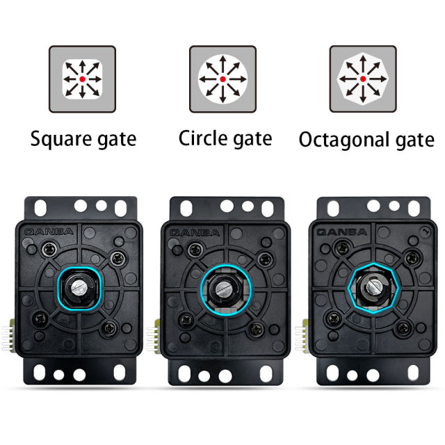 Qanba Gravity Mechanical Shafts Arcade Joystick Silent Lever DIY Parts