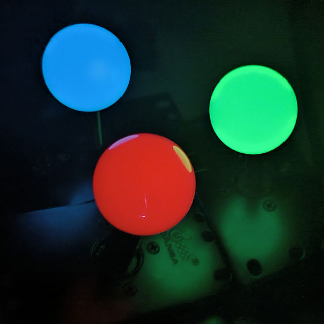 Qanba fluorescence Joystick Balltop Smooth Matte