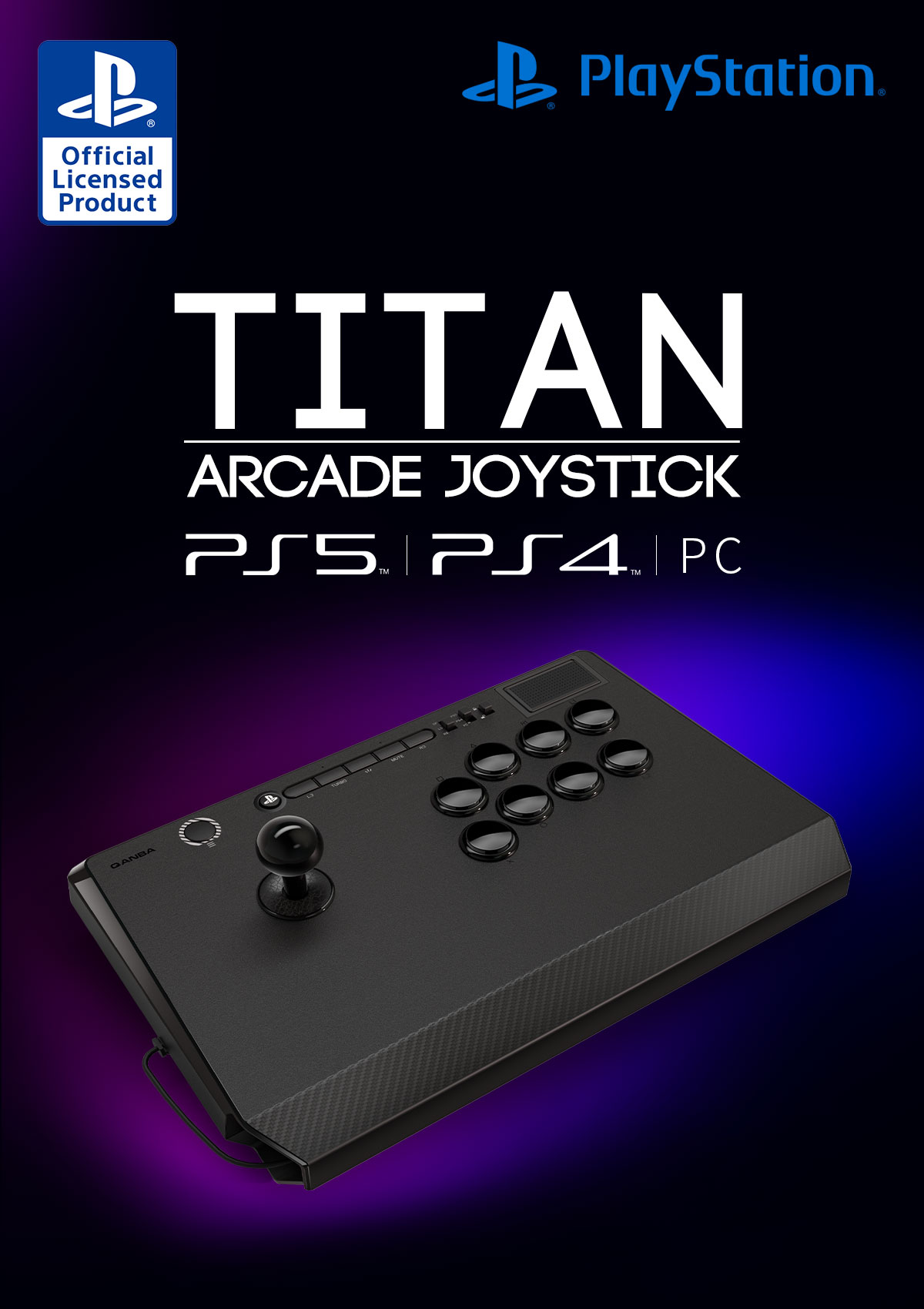 QANBA Titan Arcade Stick PS4/5/PC