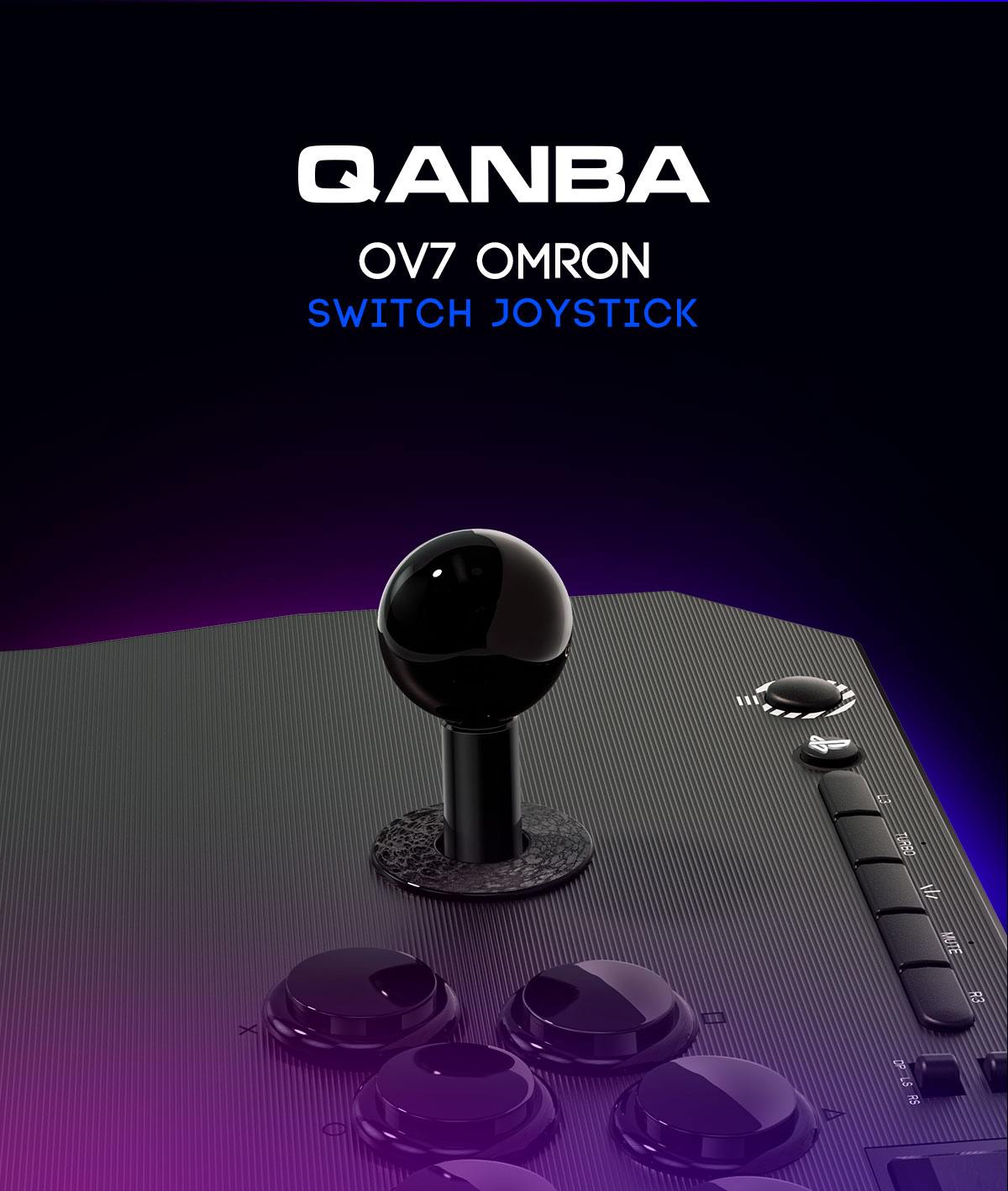 Qanba Drone 2 Arcade Fightstick for PS5, PS4, and PC