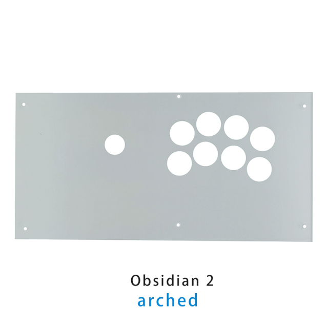 Qanba Q7 Obsidian 2 Transparent Plexi Cover Panel Acrylic and bracket steel plates