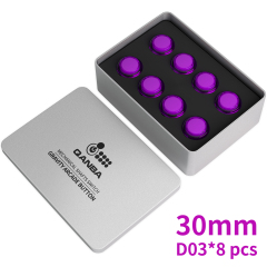 Clear Violet D03(8 pcs）