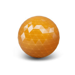 Qanba Prizm balltop clear orange(QP08)