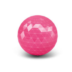 Qanba Prizm balltop clear pink(QP09)