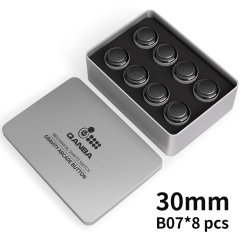 QANBA Gravity LX Clear 30mm Mechanical Pushbutton switch  Button【8 pieces in box】